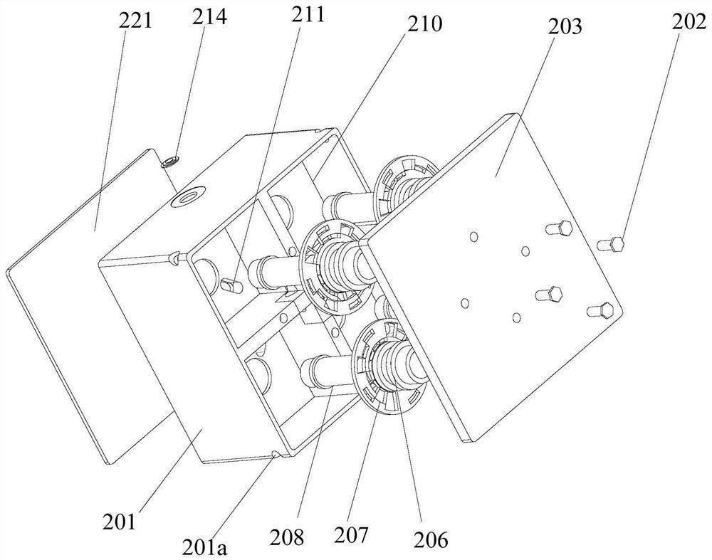 A landslide underwater network-type three-dimensional deformation monitoring system and monitoring method