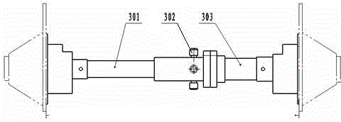 Welding fixture of vehicle rear composition device