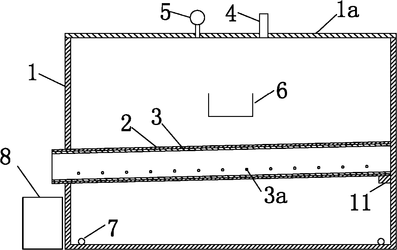 Drainage type segment lining model pore hydrostatic test device