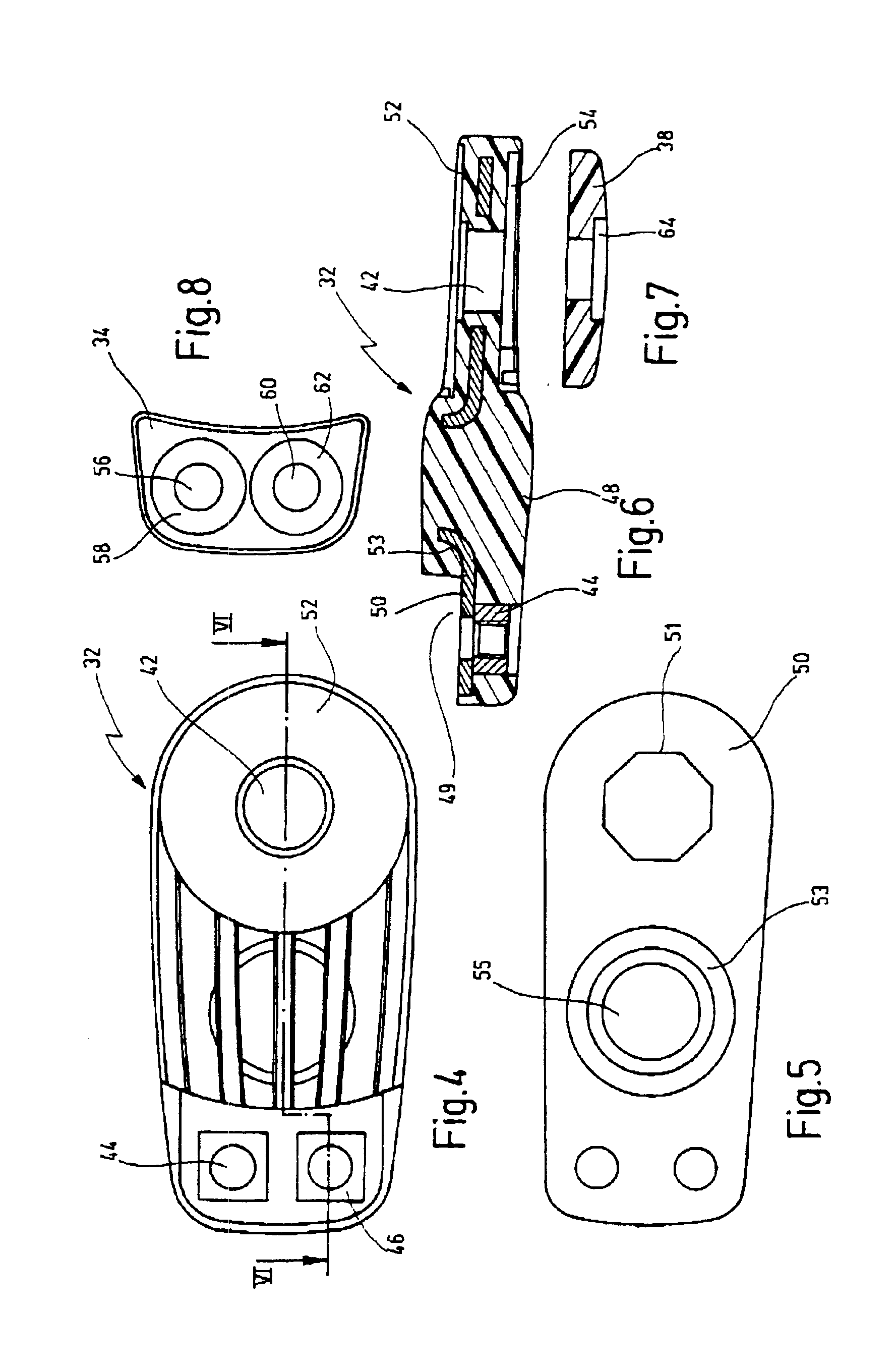 Tool having a holder for mounting on a drive shaft