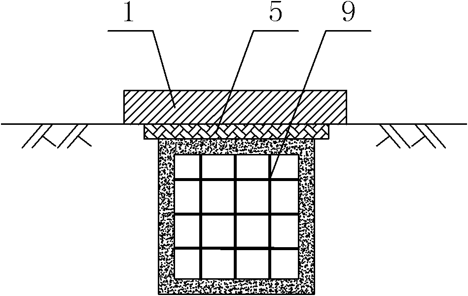 Construction structure and construction method of channel structure