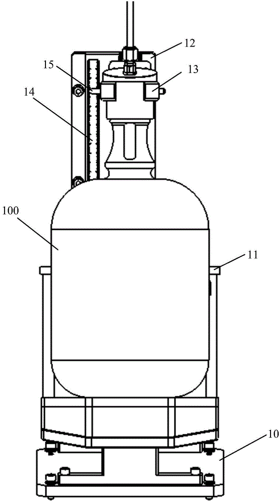 Photoresist bottle holding device