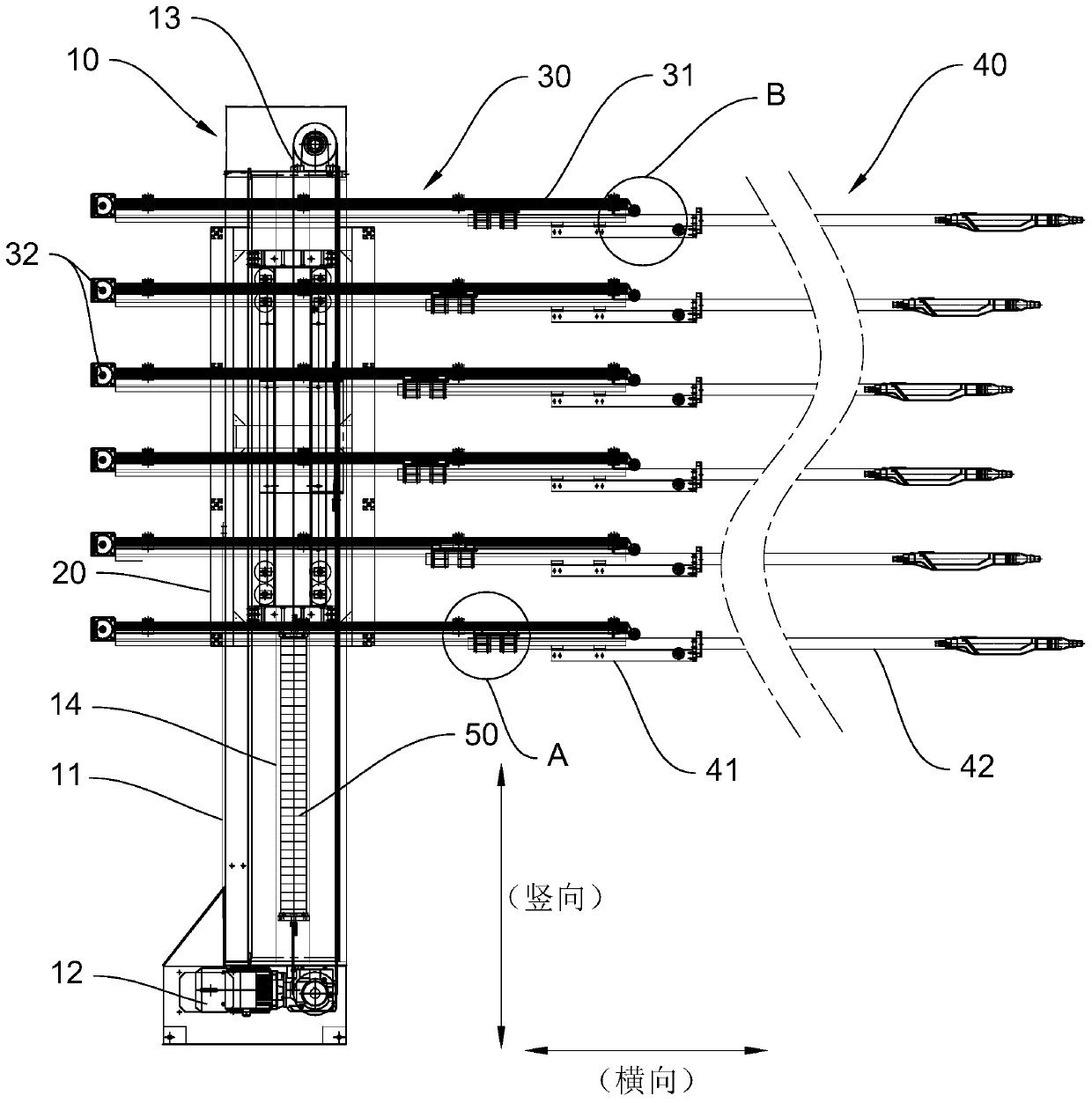 Self-adaptation system for contour of workpiece