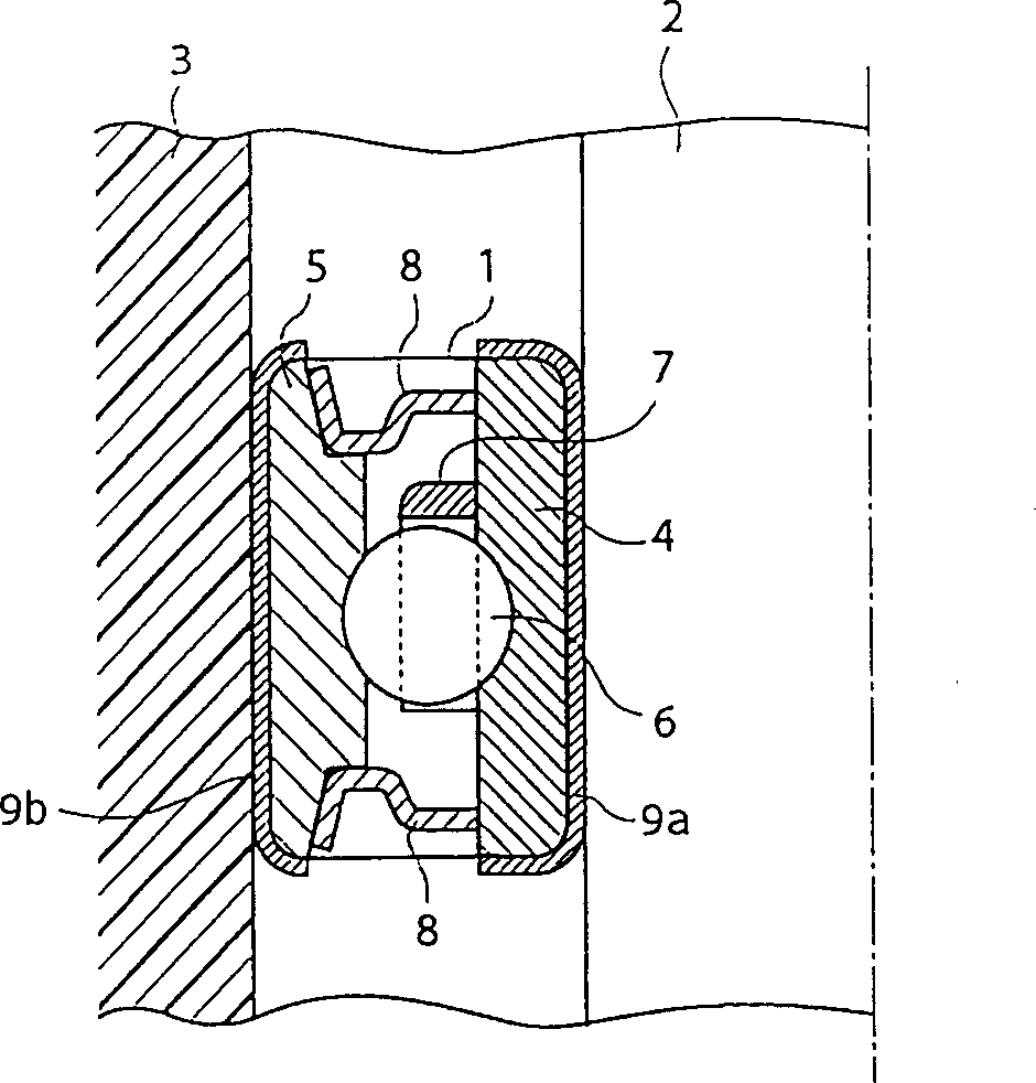 Rolling bearing and bearing unit
