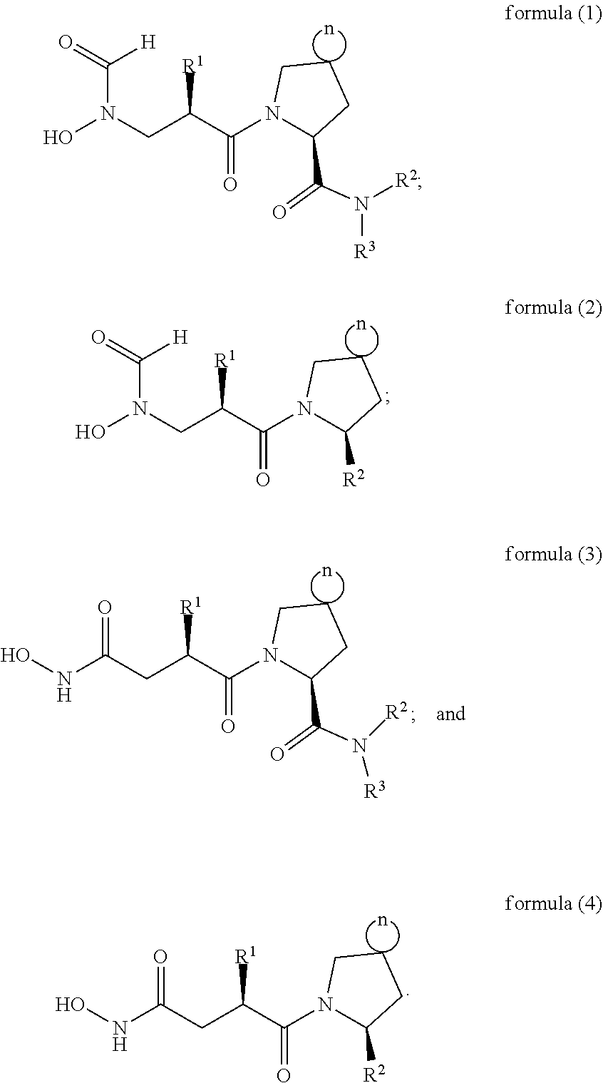 Spiro three-membered ring, spiro five-membered ring peptide deformylase inhibitor and use thereof in antibacteria and anti-tumor