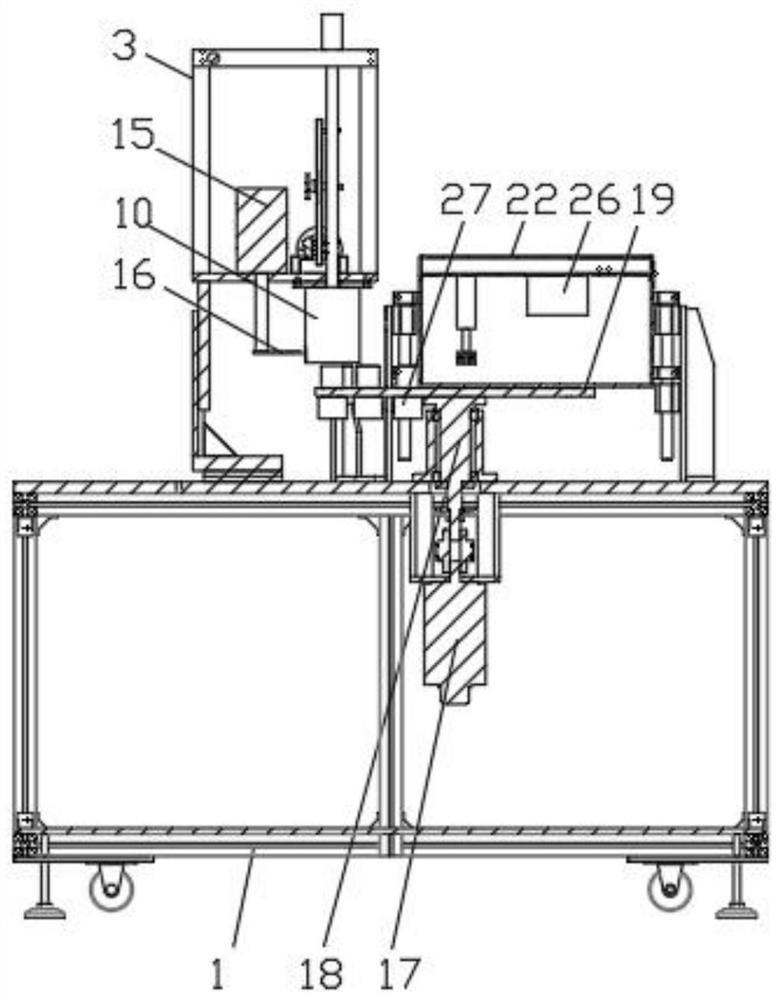 Drying and slitting device based on radix astragali decoction piece processing