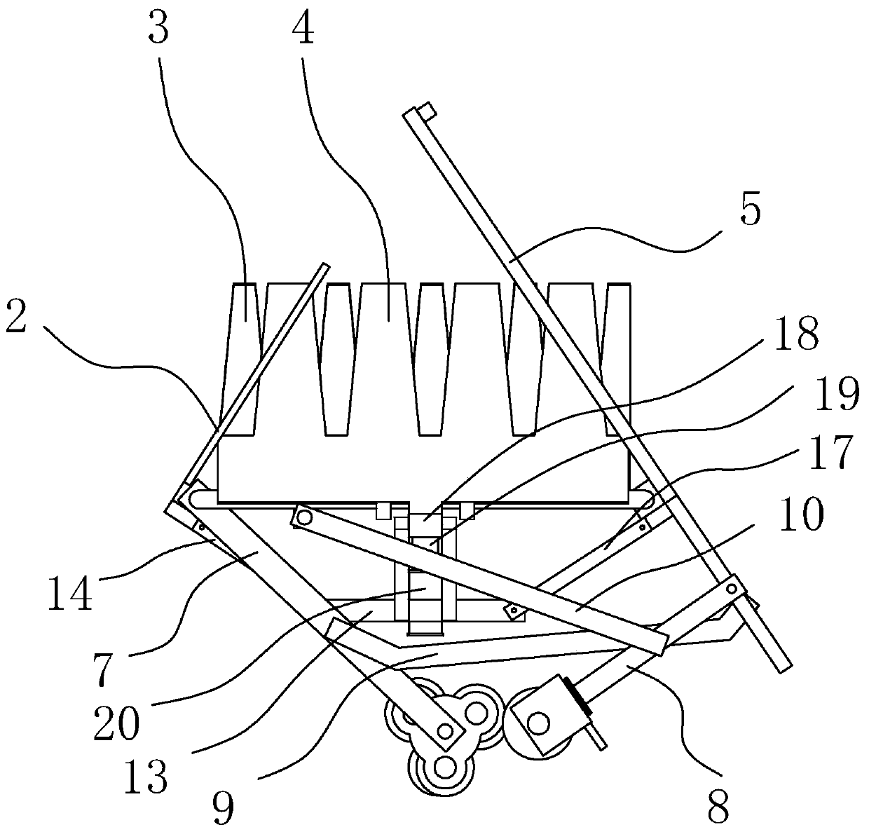 A foldable commodity carrier