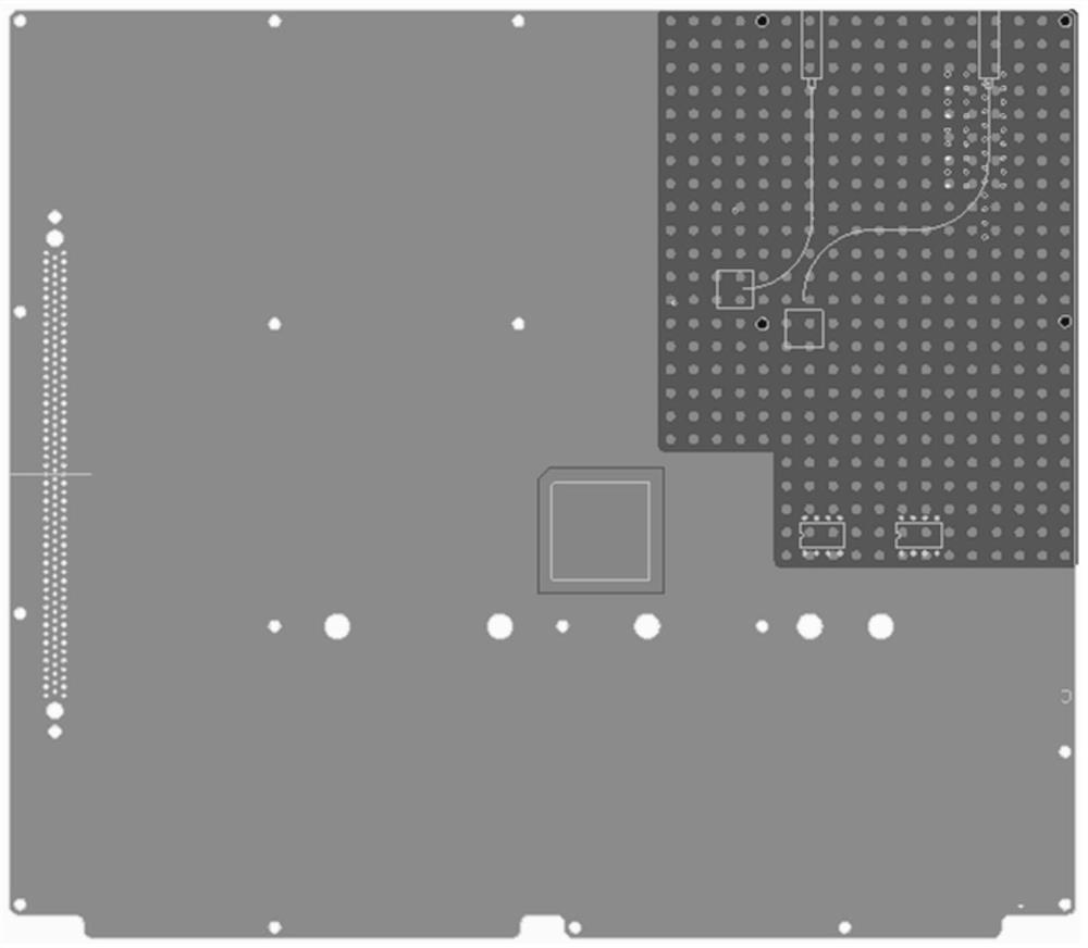 Reflow soldering method and tool for CCGA-microwave device mixed printed board assembly