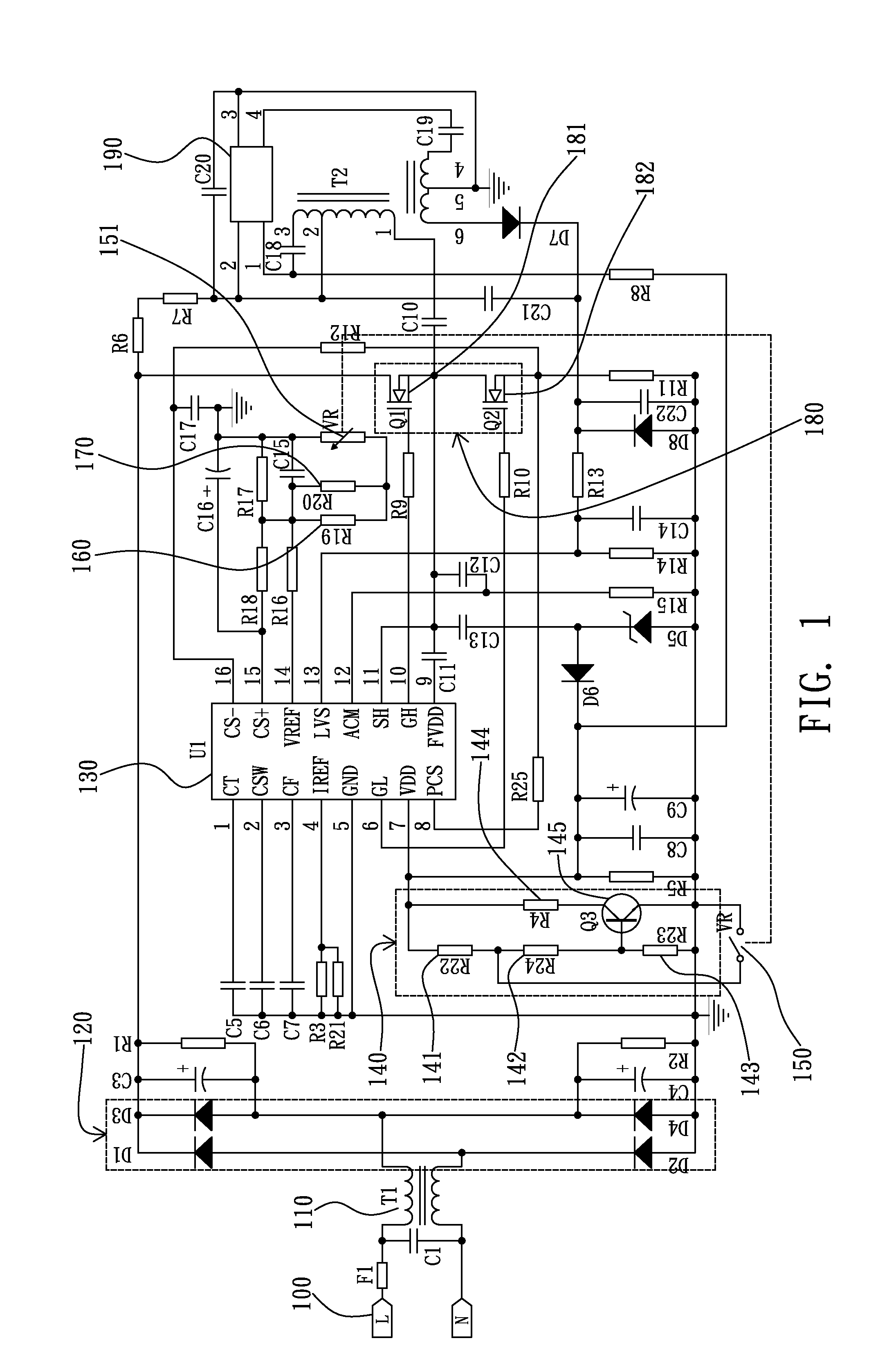 Dimmable control circuit