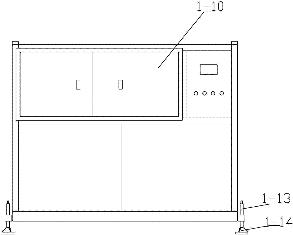 Profile material transecting device