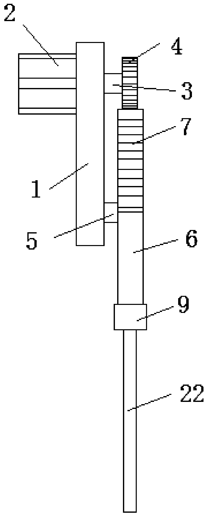 Rotary positioning mechanism for convenient replacement of target rings and its application method