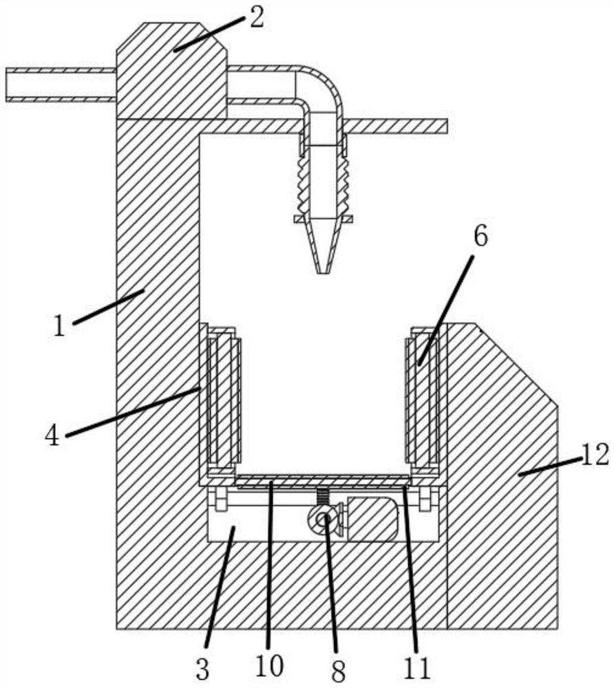 Filling mechanism of water-based paint filling system