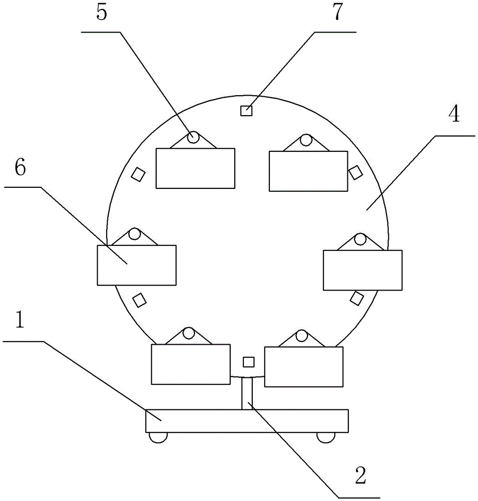 Adjustable core airing rack