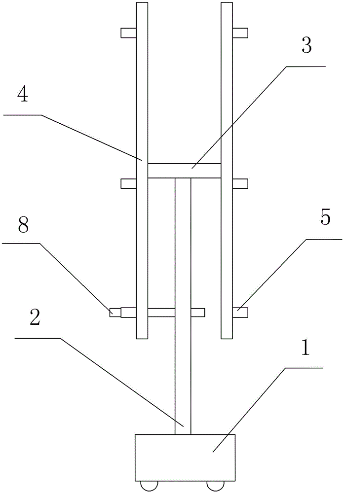 Adjustable core airing rack