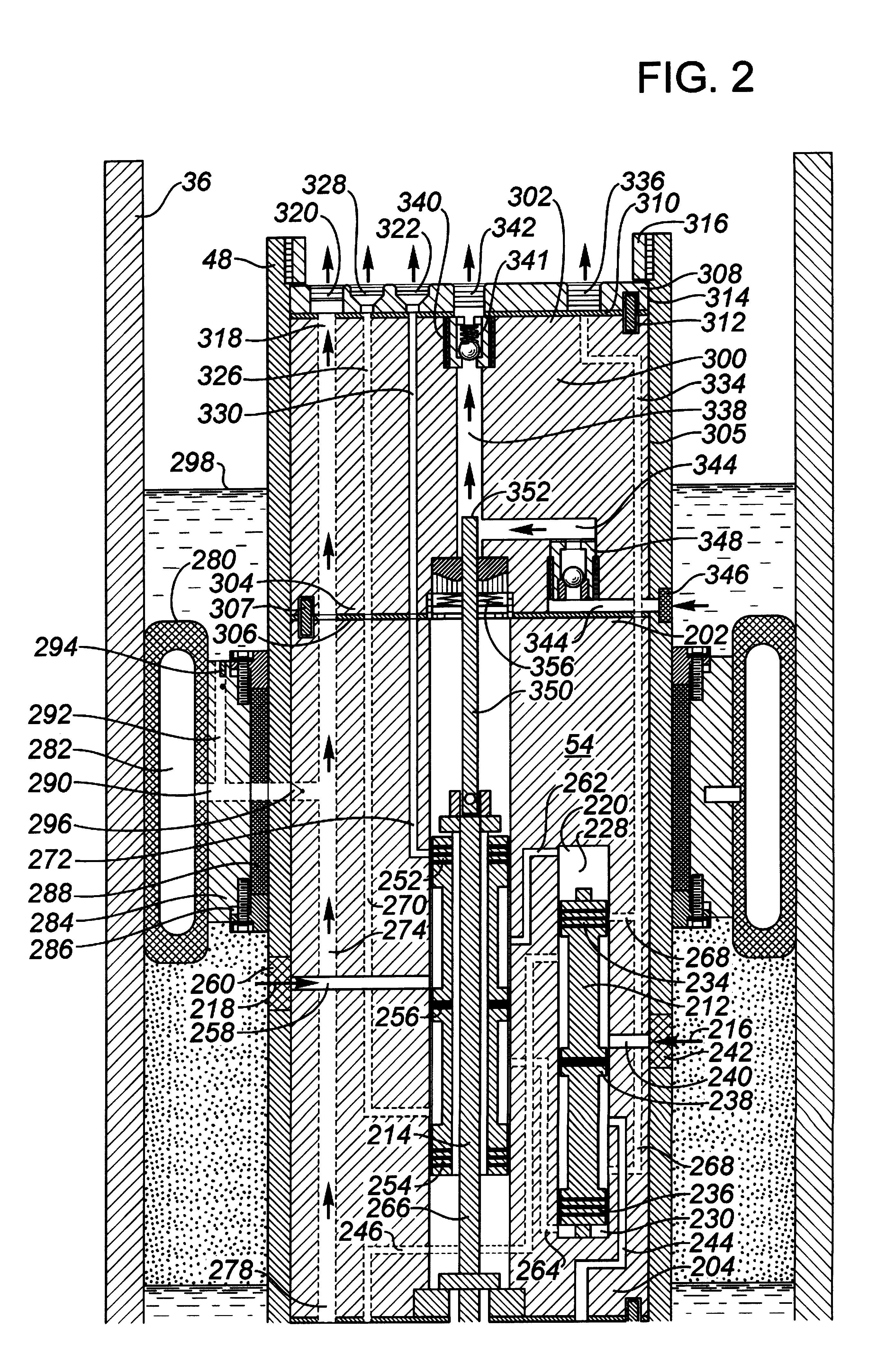 Reservoir fluids production apparatus and method