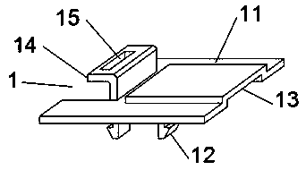 Buckle-type quick link wire clamp