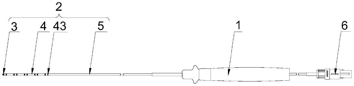 Coronary sinus space bend mapping electrode catheter