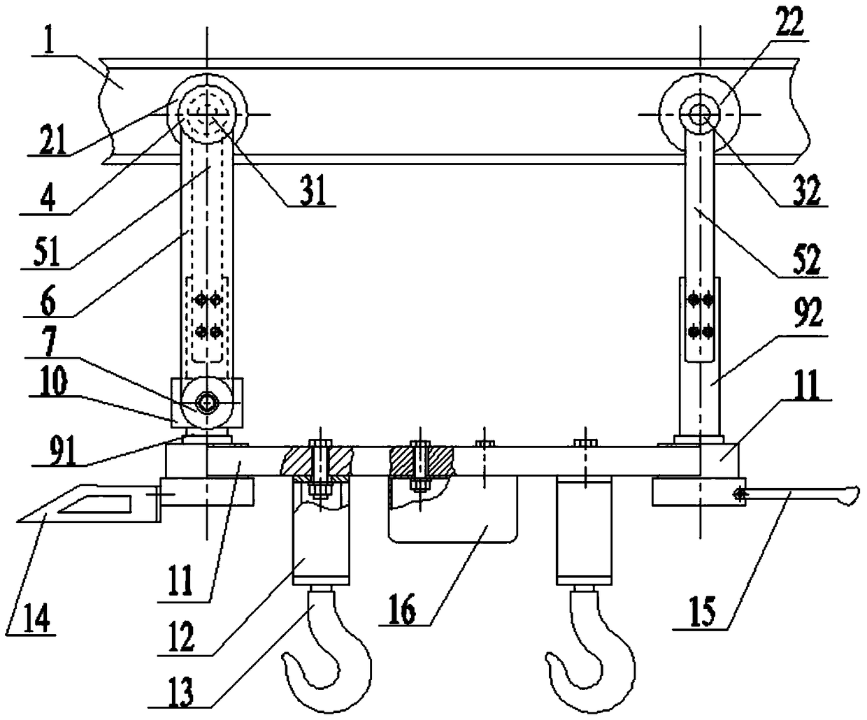 An accumulation controller for suspension trolley of filter plate production line and its control method