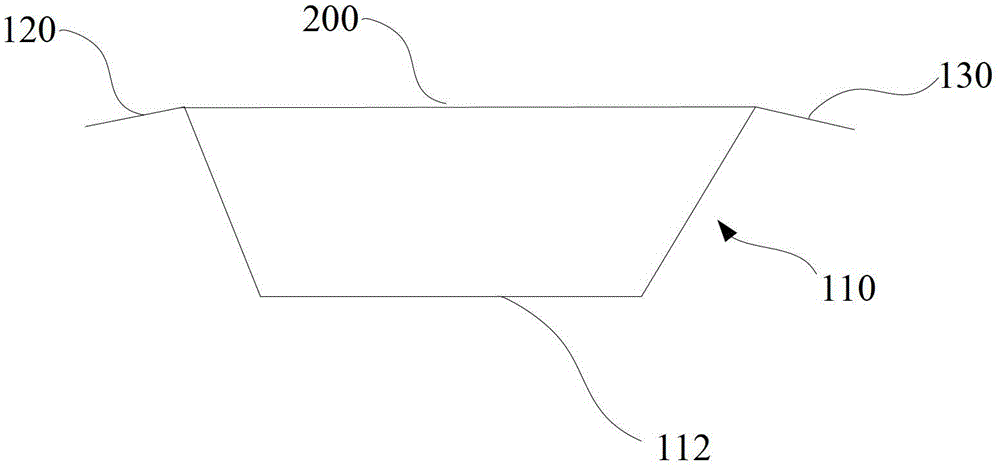 Partition for coating chamber