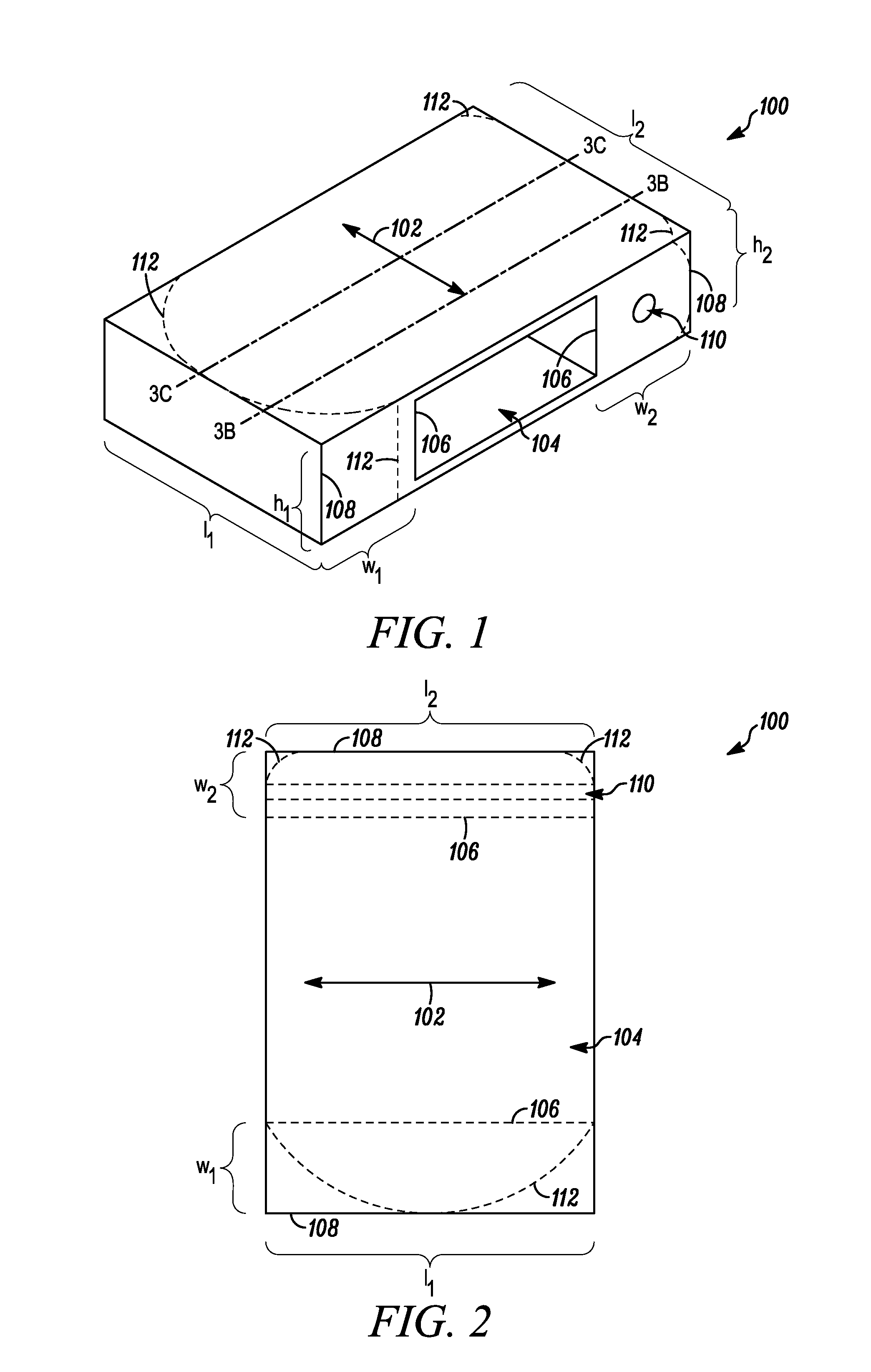 Housing for Hand-Held Device with Extruded Element having Area of Bulk Material and Corresponding Method