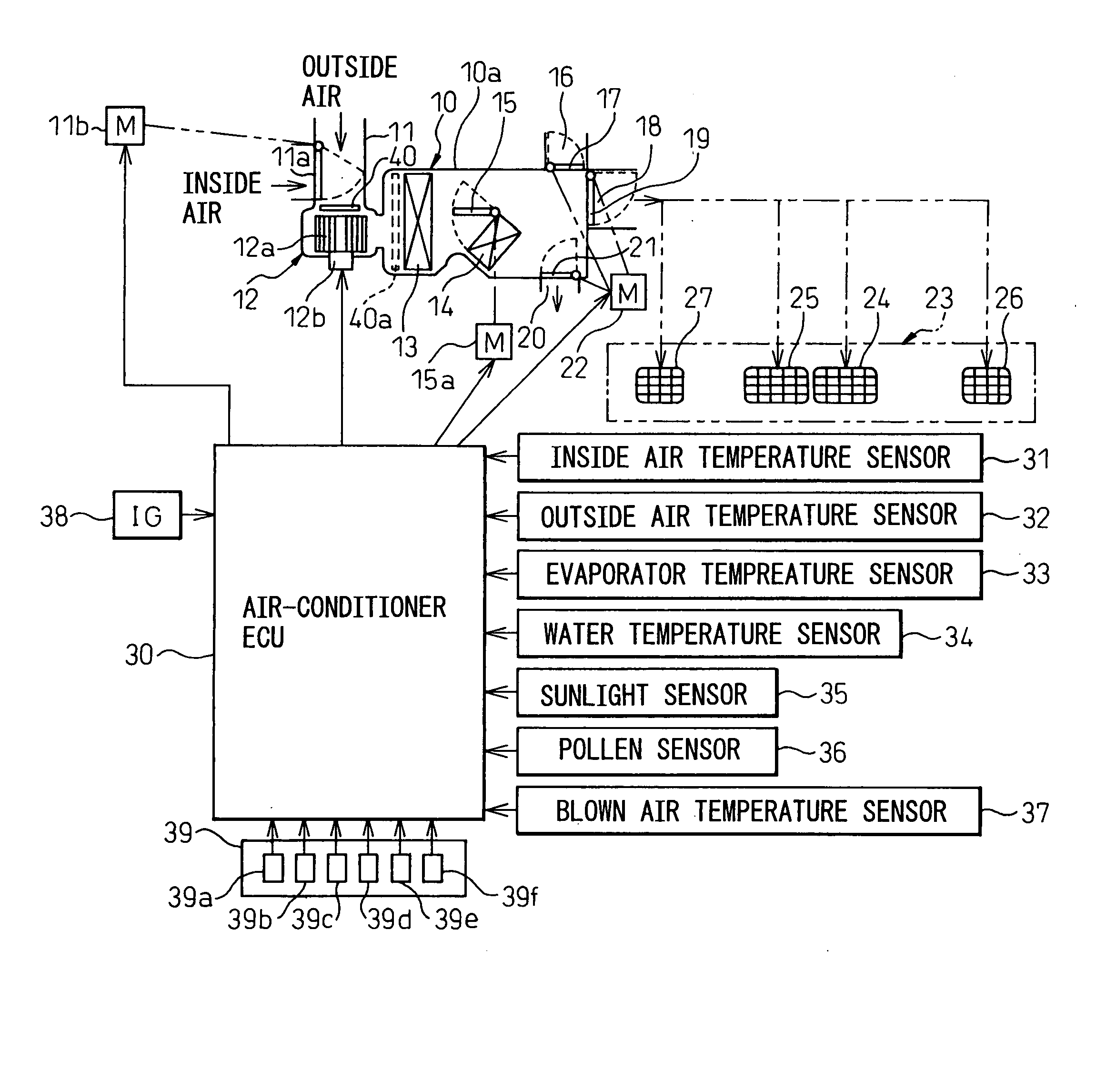 Vehicular air-conditioner