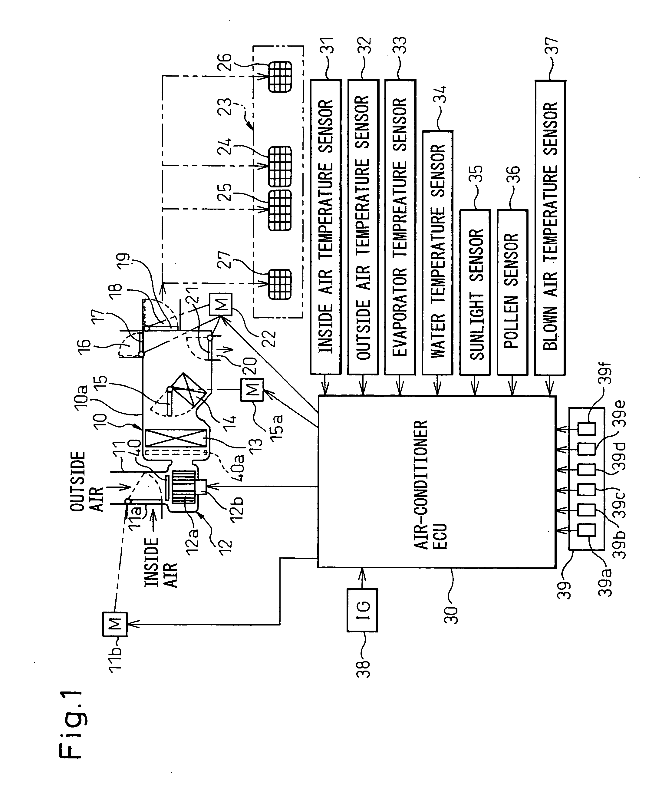 Vehicular air-conditioner