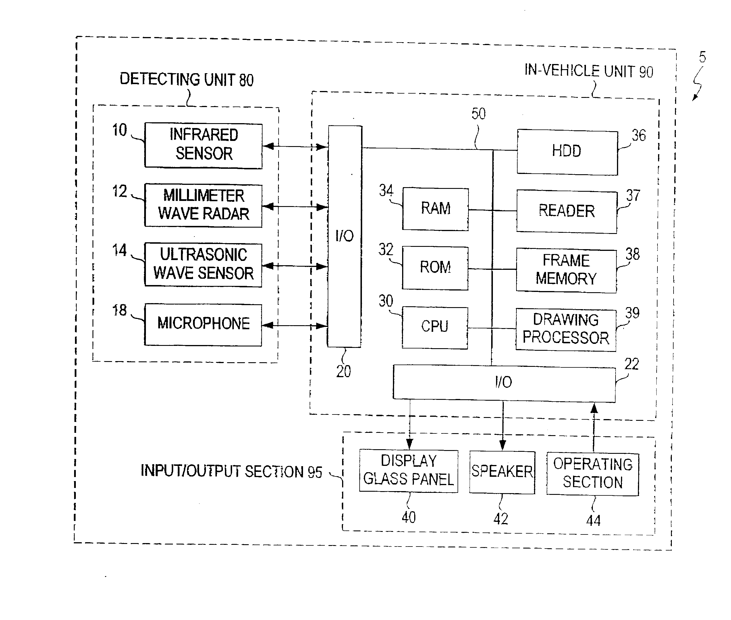 In-vehicle image display apparatus