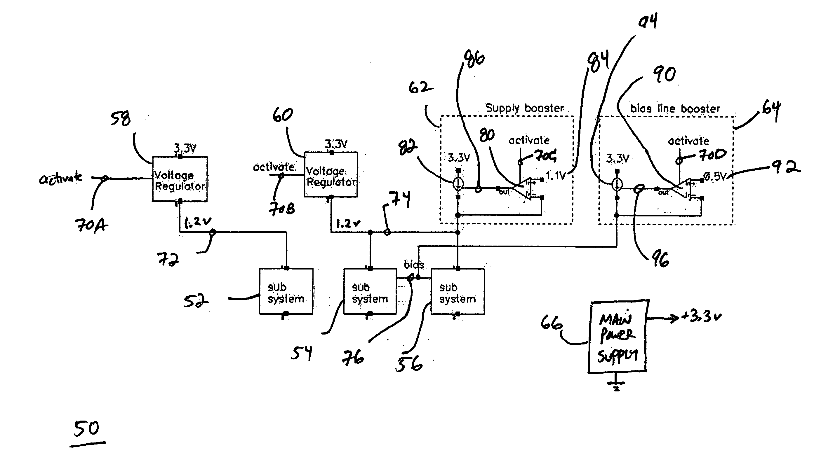 Method and circuit for improving device power up timing and predictability