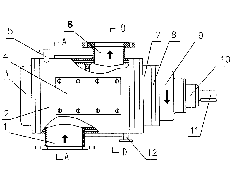 Parallel connection type double-screw-rod pump