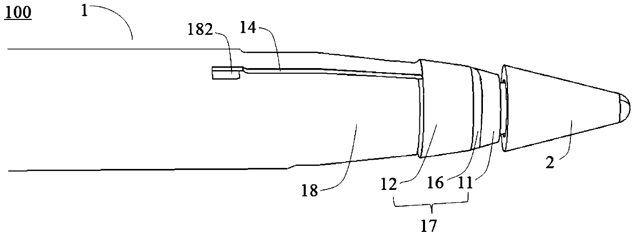 Capacitive pen and manufacturing method thereof