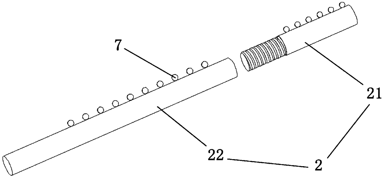 Gas conveying device for algae cultivation in pipelines