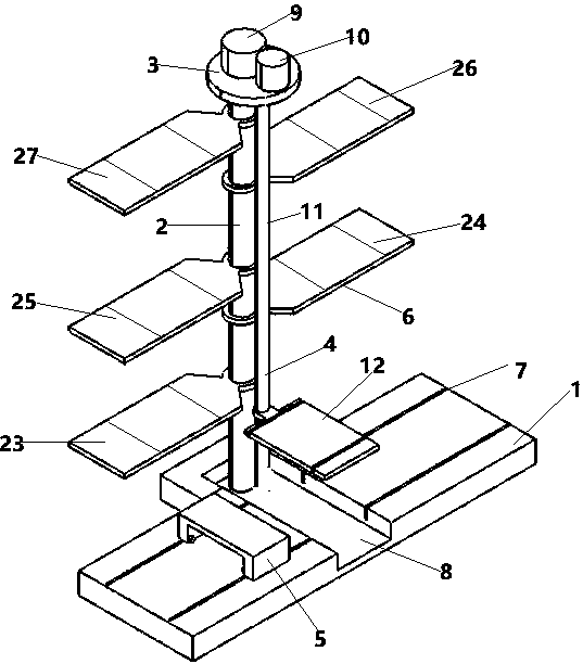 Intelligent multistorey parking lot