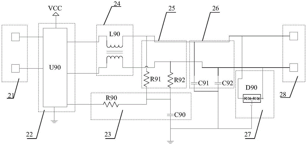 Automobile air conditioner external control electromagnetic valve electric current control system