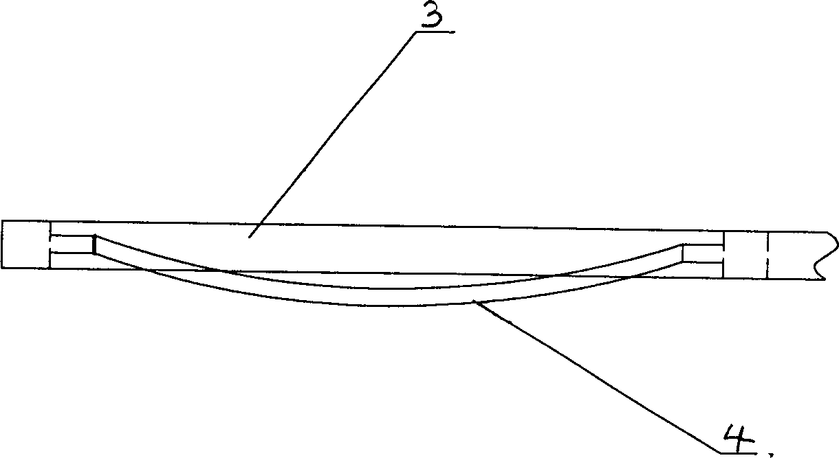 Shift forming method for double curved glass tempering procedure
