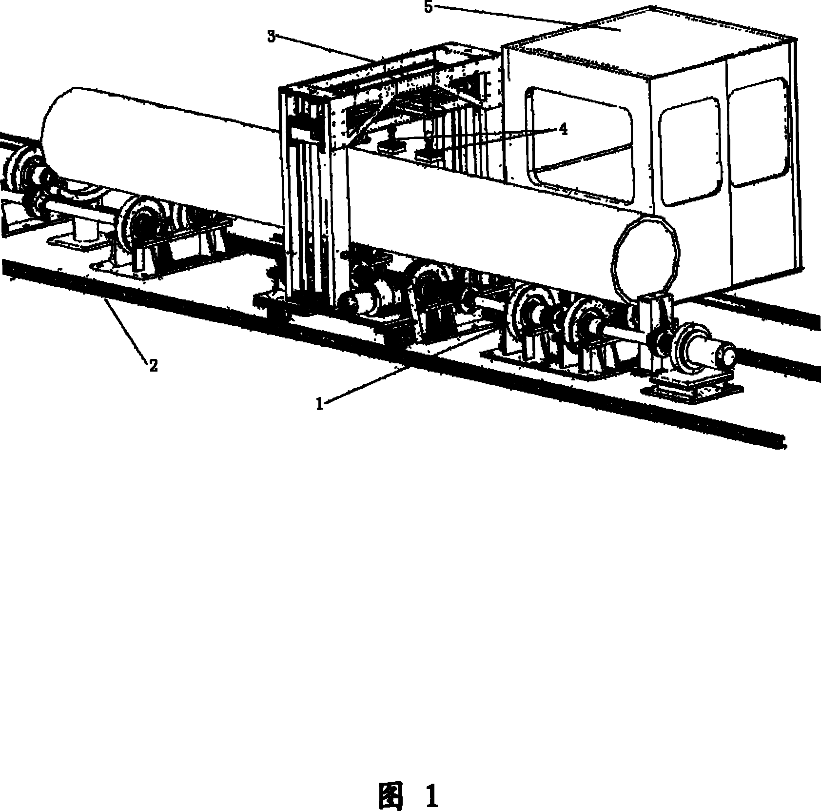 Heavy caliber seamless steel pipe supersonic and vortex combined automatic detection device and uses