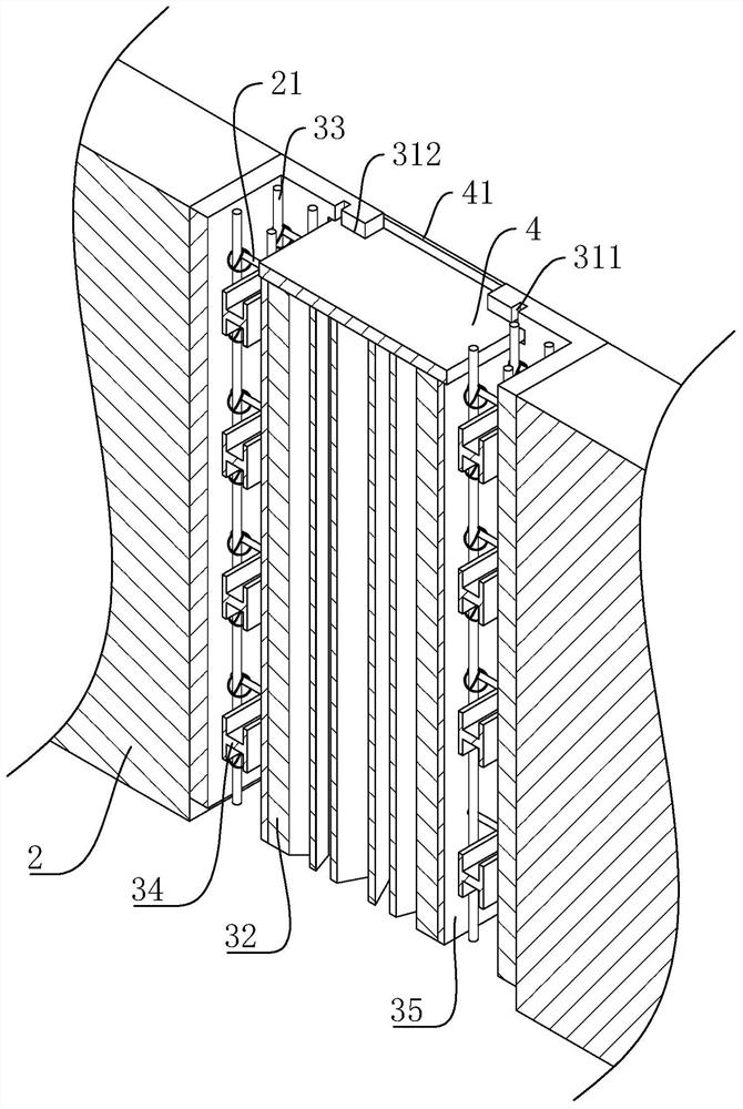 Prefabricated underground diaphragm wall and its construction method