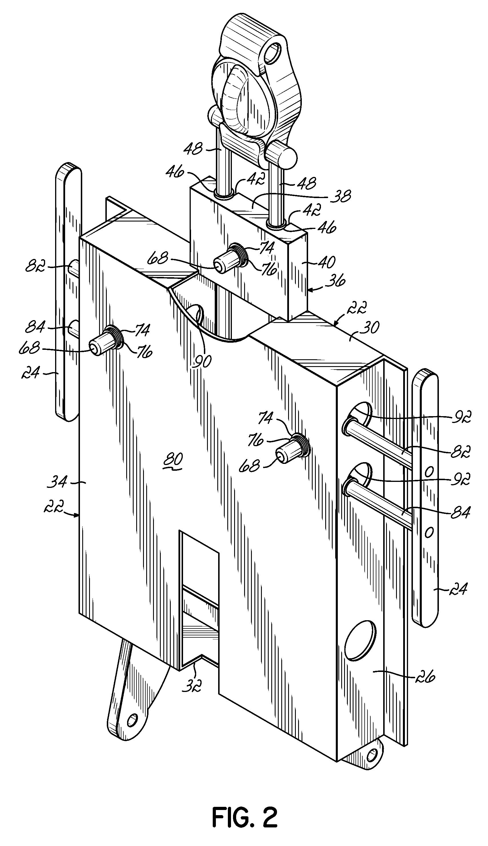 Floating bearing and clamp system for patient procedures chair mounting and positioning posts