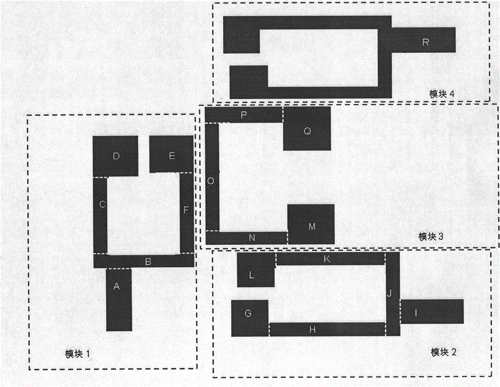 A kind of s-band microstrip inverting filter power divider