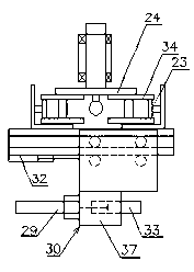 Automatic tube falling device for coiler and using method thereof