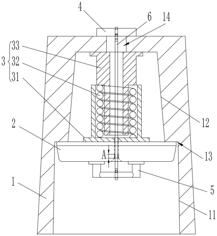 Injection riser and riser device for improving internal defects of castings