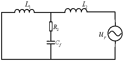 LCL filter with coupled inductors
