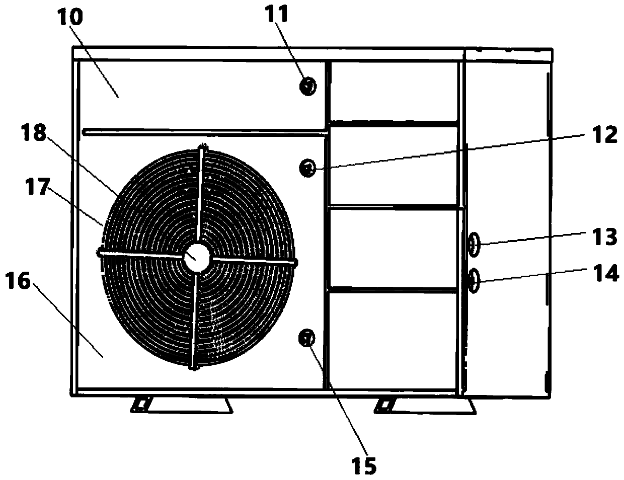 Integrated air conditioner special for granary