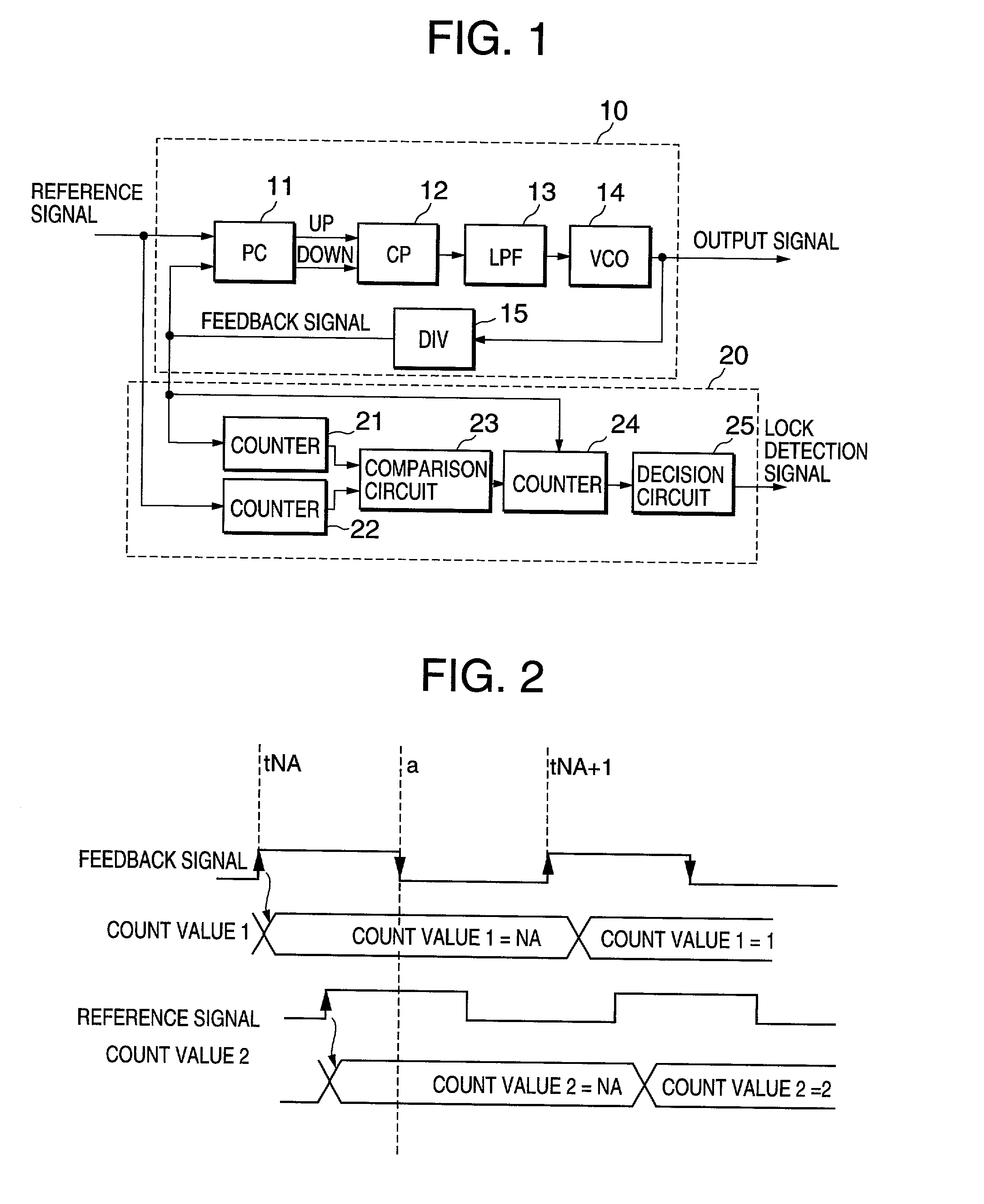 Lock detection circuit