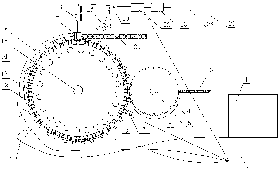 Right angle type expansion bolt and screw automatic assembly device and defect detection method thereof