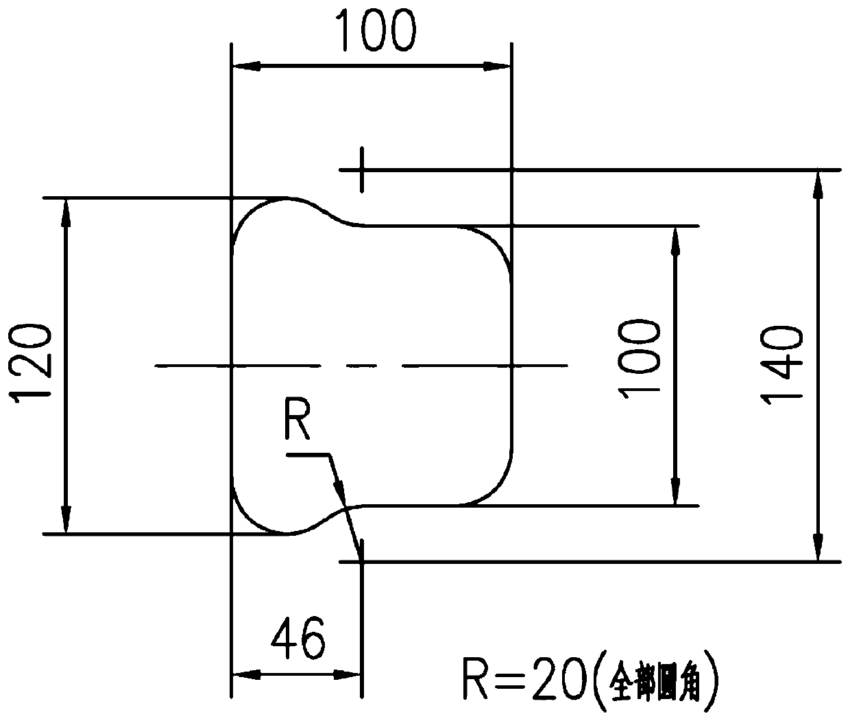 Electrolytic machining device and method for a deep special-shaped hole