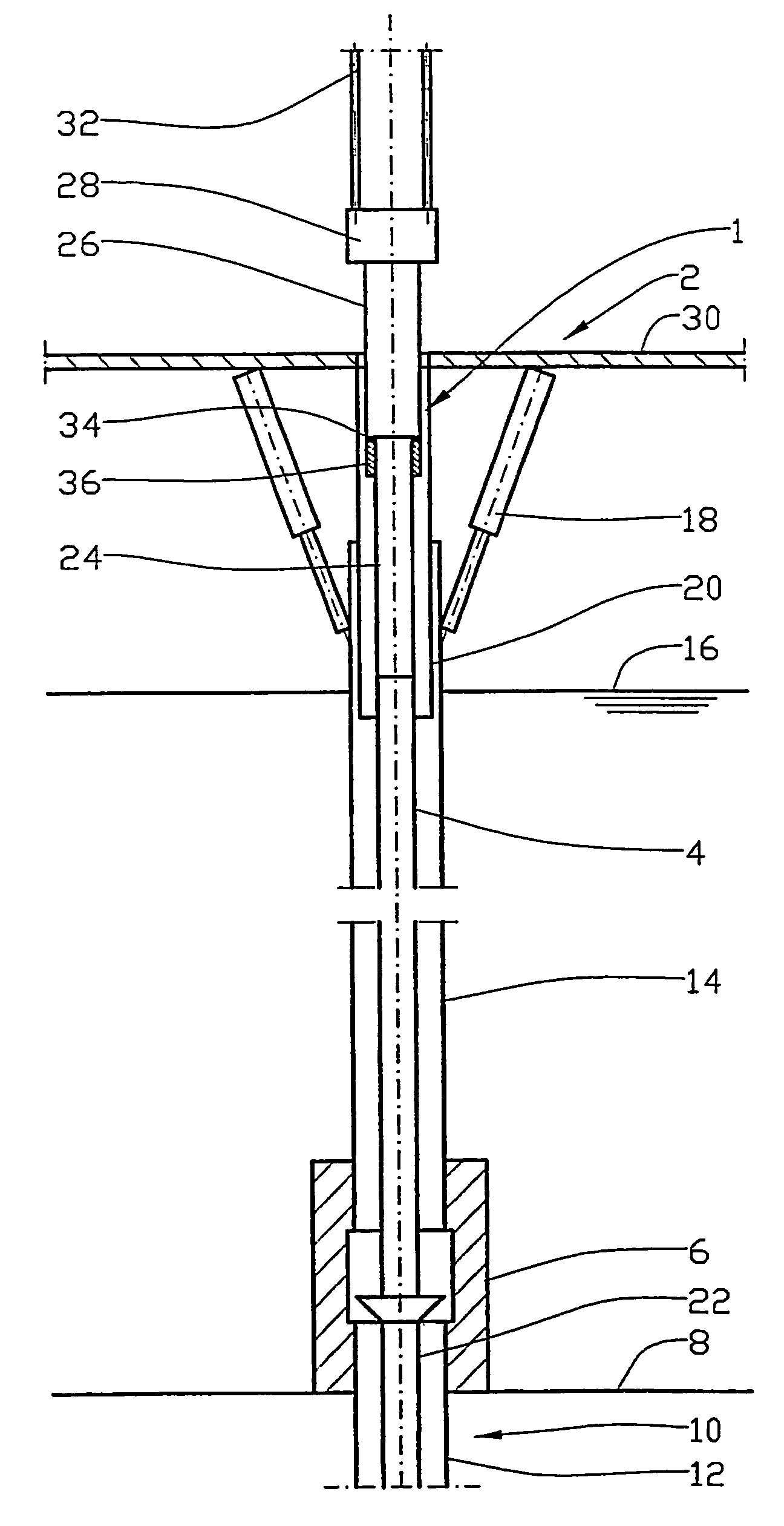 Method and arrangement by a workover riser connection