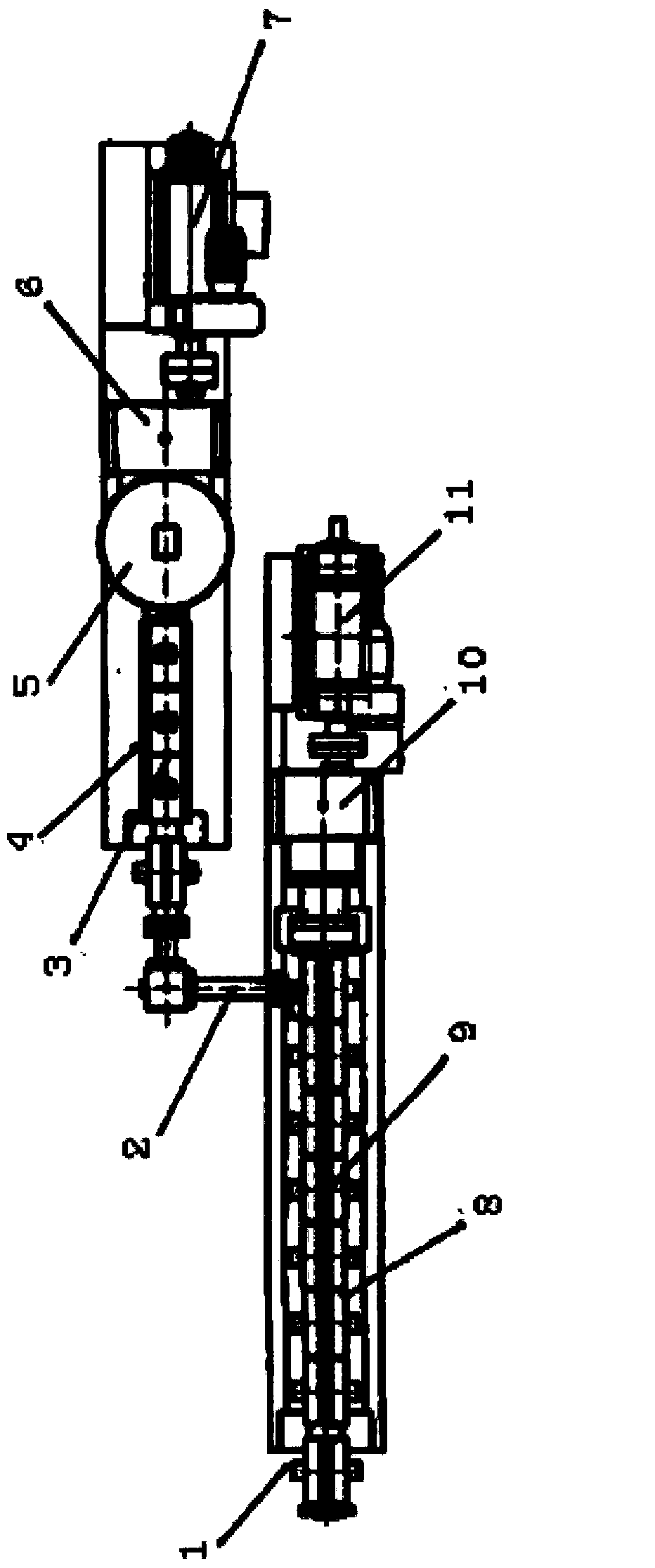 Rubber and plastic extruder