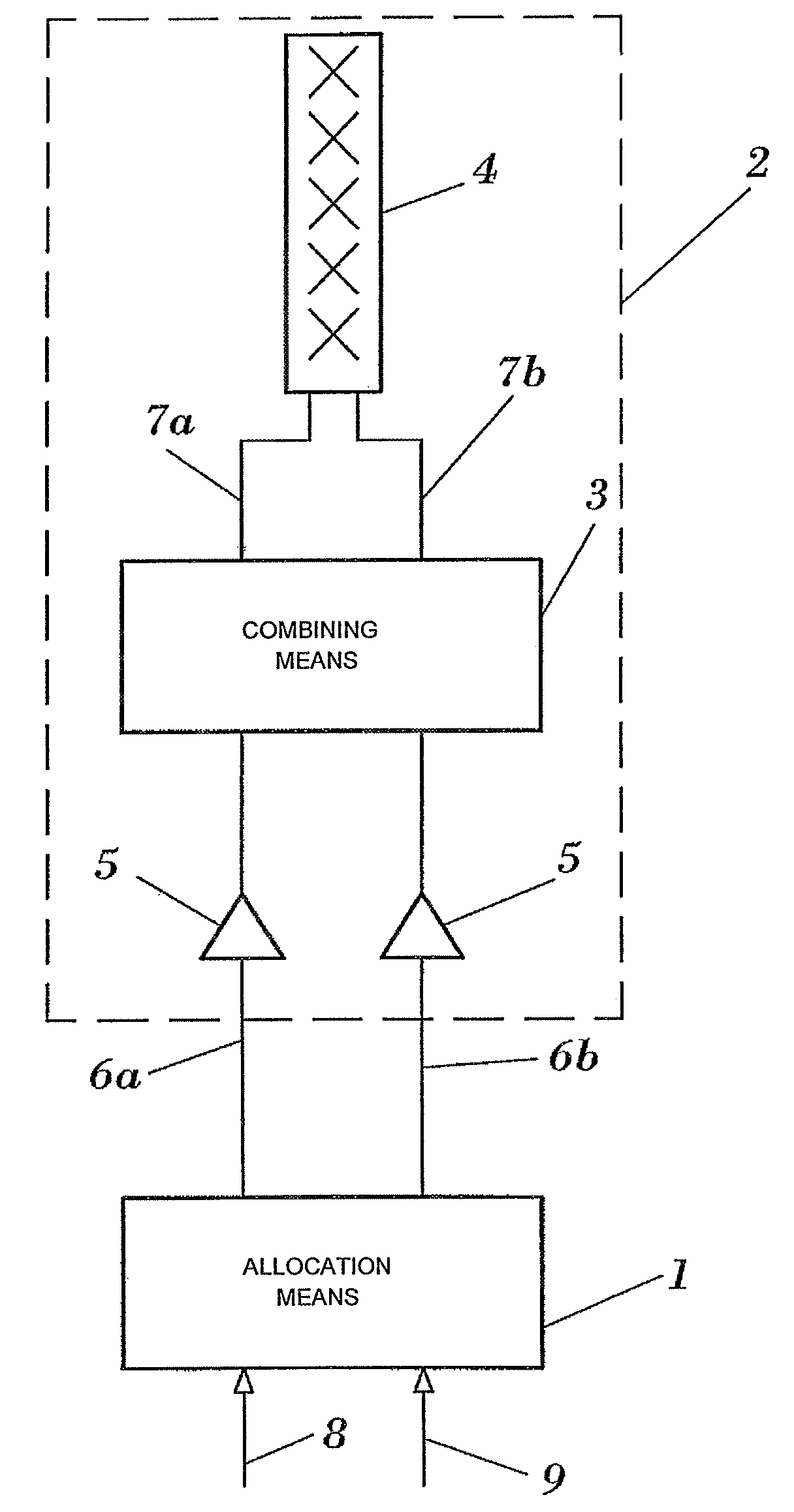 Data transmission in a wide area mobile network