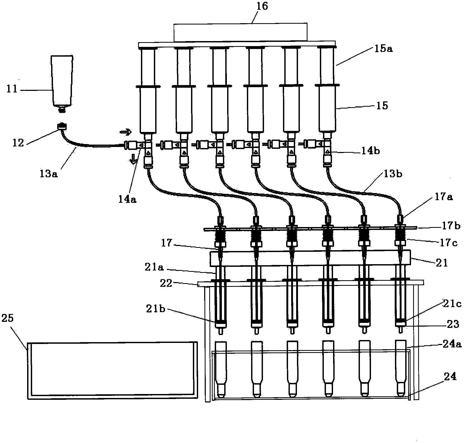 Pressurization solid phase extraction device