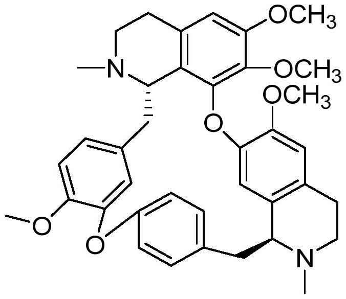 C5-position substituted tetrandrine derivatives and preparation method and application thereof